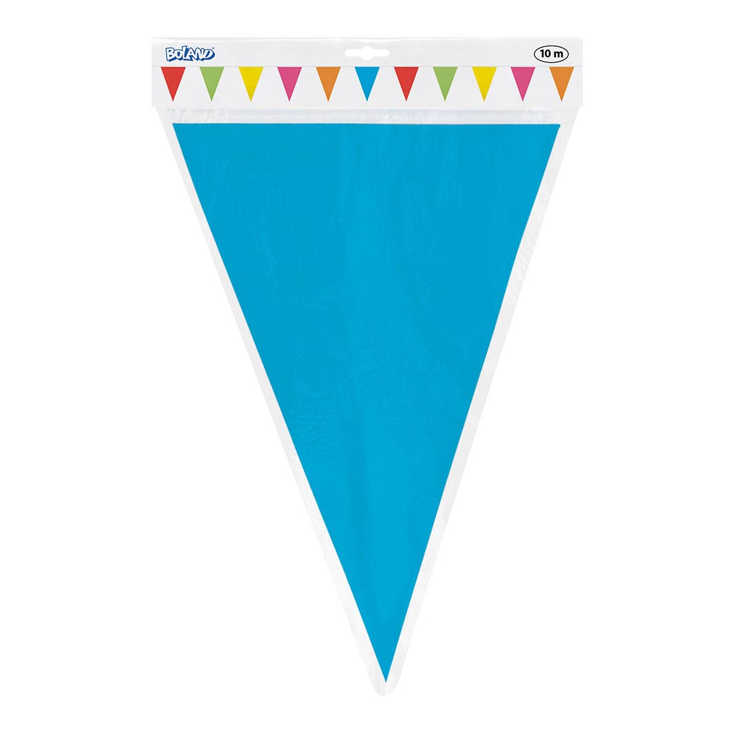 Boland Colored Flag Line, 10mtr. Partydekoration