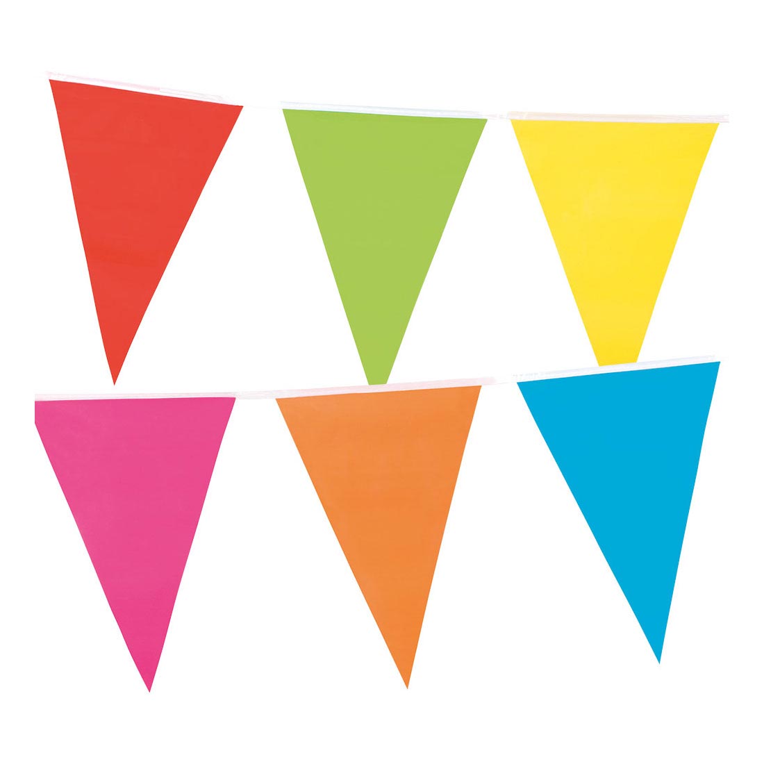 Boland Colored Flag Line, 10mtr. Partydekoration