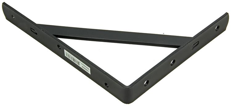 1060004 - Regalträger verstärkt schwarz 200x250 | 10 Stück