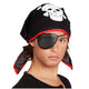 Boland -Piraten -Bandana mit einer Augenklappe