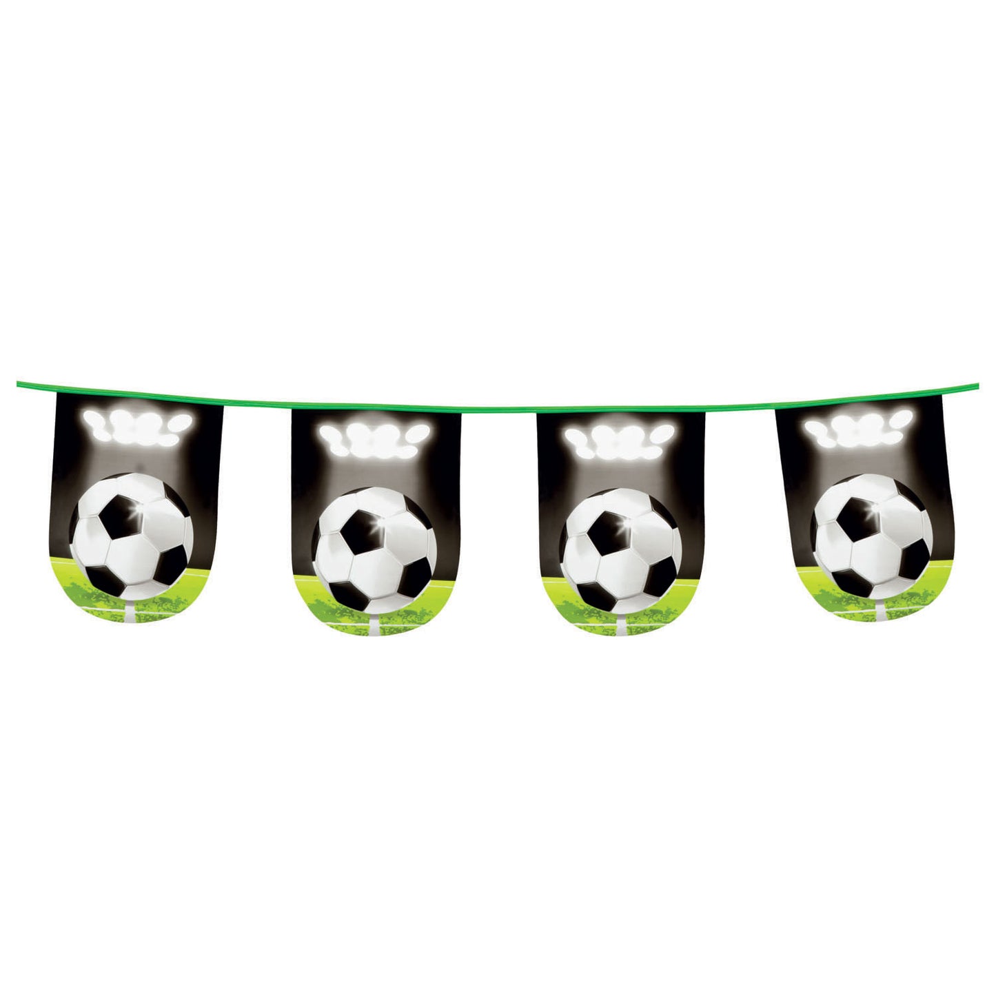 Flag -Linie Fußball, 6mtr.