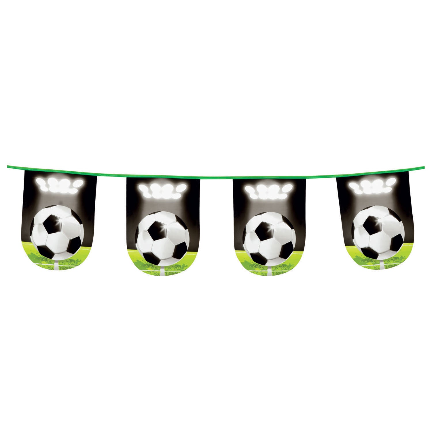 Flag -Linie Fußball, 6mtr.