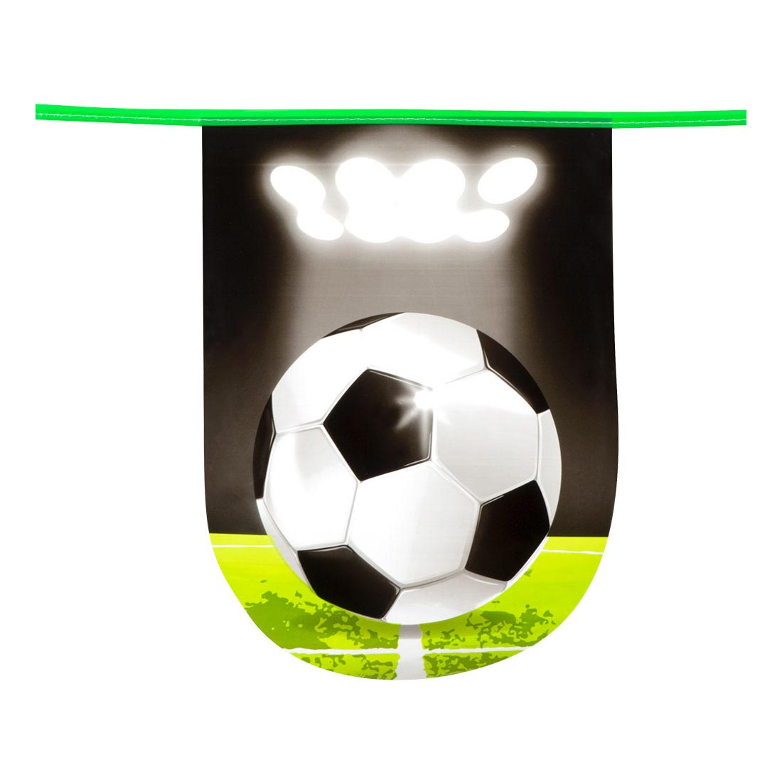 Flag -Linie Fußball, 6mtr.