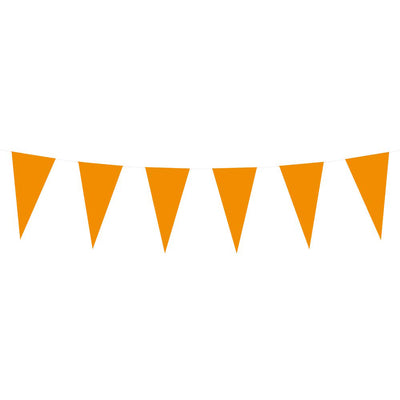 Papierflag -Linie Orange, 10mtr.