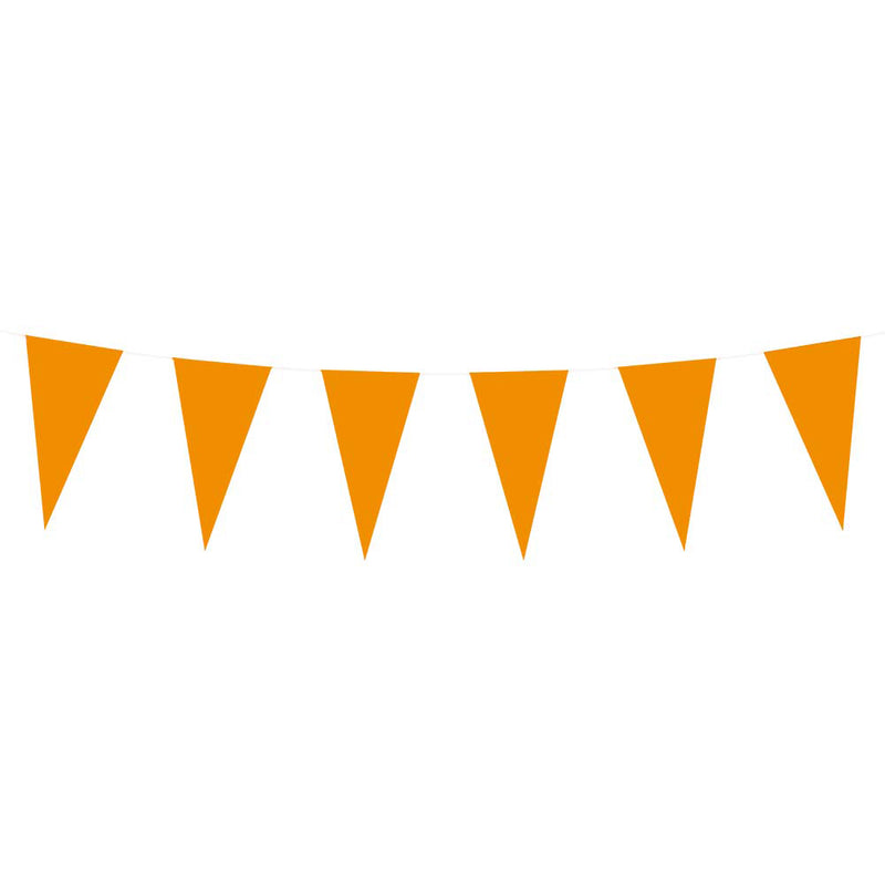Papierflag -Linie Orange, 10mtr.
