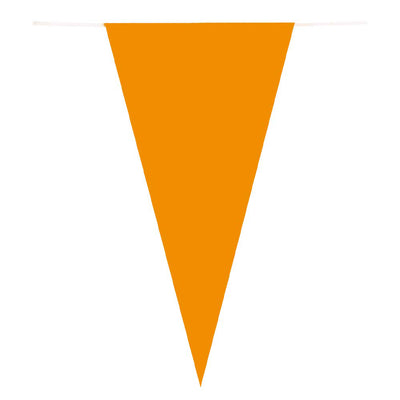 Papierflag -Linie Orange, 10mtr.