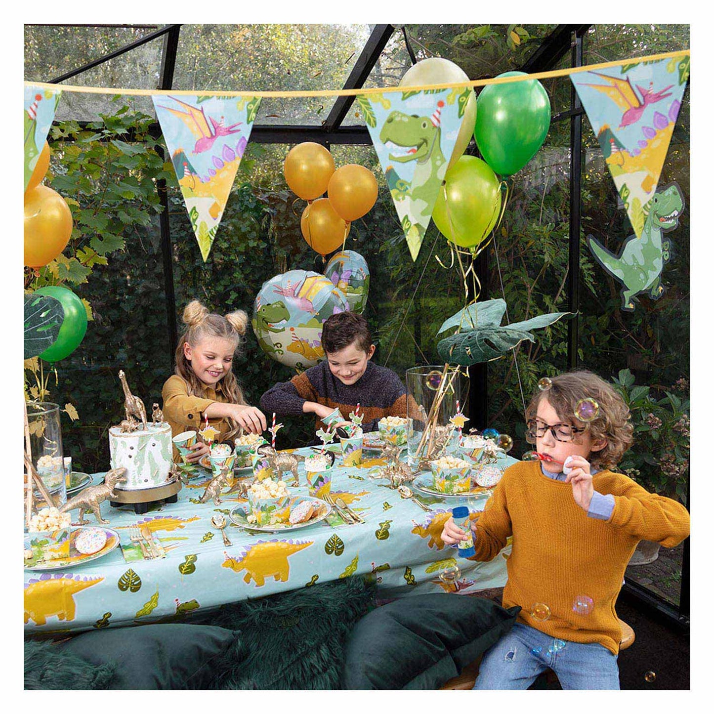 Papy Cups Dino Party, 10st.
