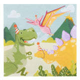 Servietten Dino Party, 33x33cm - afbeelding 1
