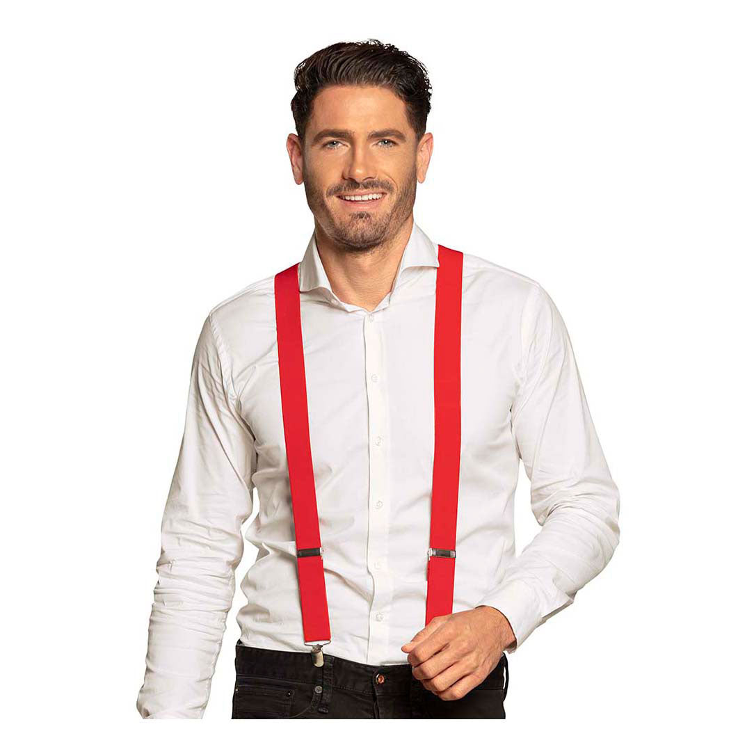 Boland Suspenders Basic Red