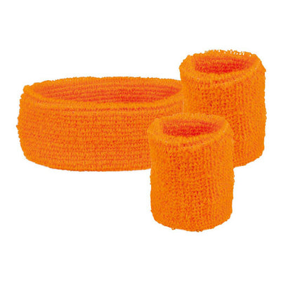 Boland Sweat Bands Neon Oranje, 3st.
