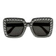 Boland Partybrille Bling Bling Black