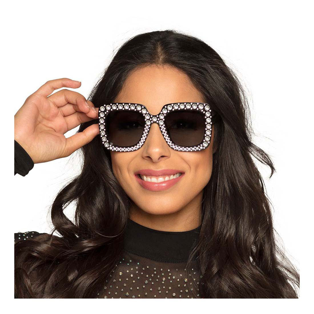 Boland Partybrille Bling Bling Black