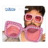 Boland Party Brille Bling Bling hellrosa