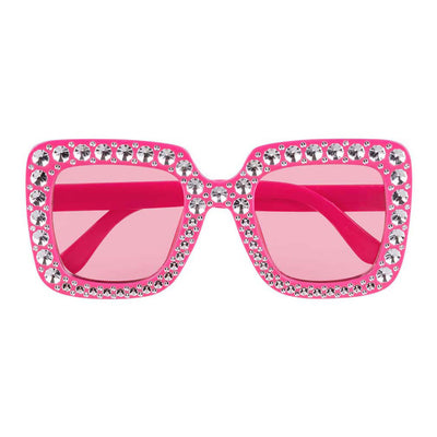 Boland Party Brille Bling Bling hellrosa