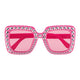 Boland Party Brille Bling Bling hellrosa