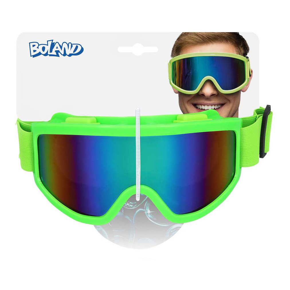 Boland Party Skibrille Neongrün