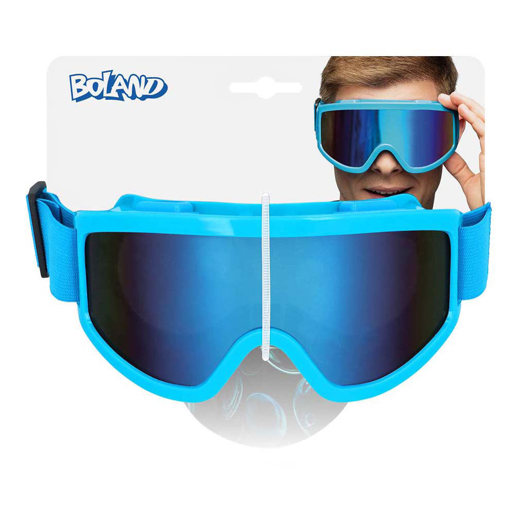 Boland Party-Skibrille neonblau