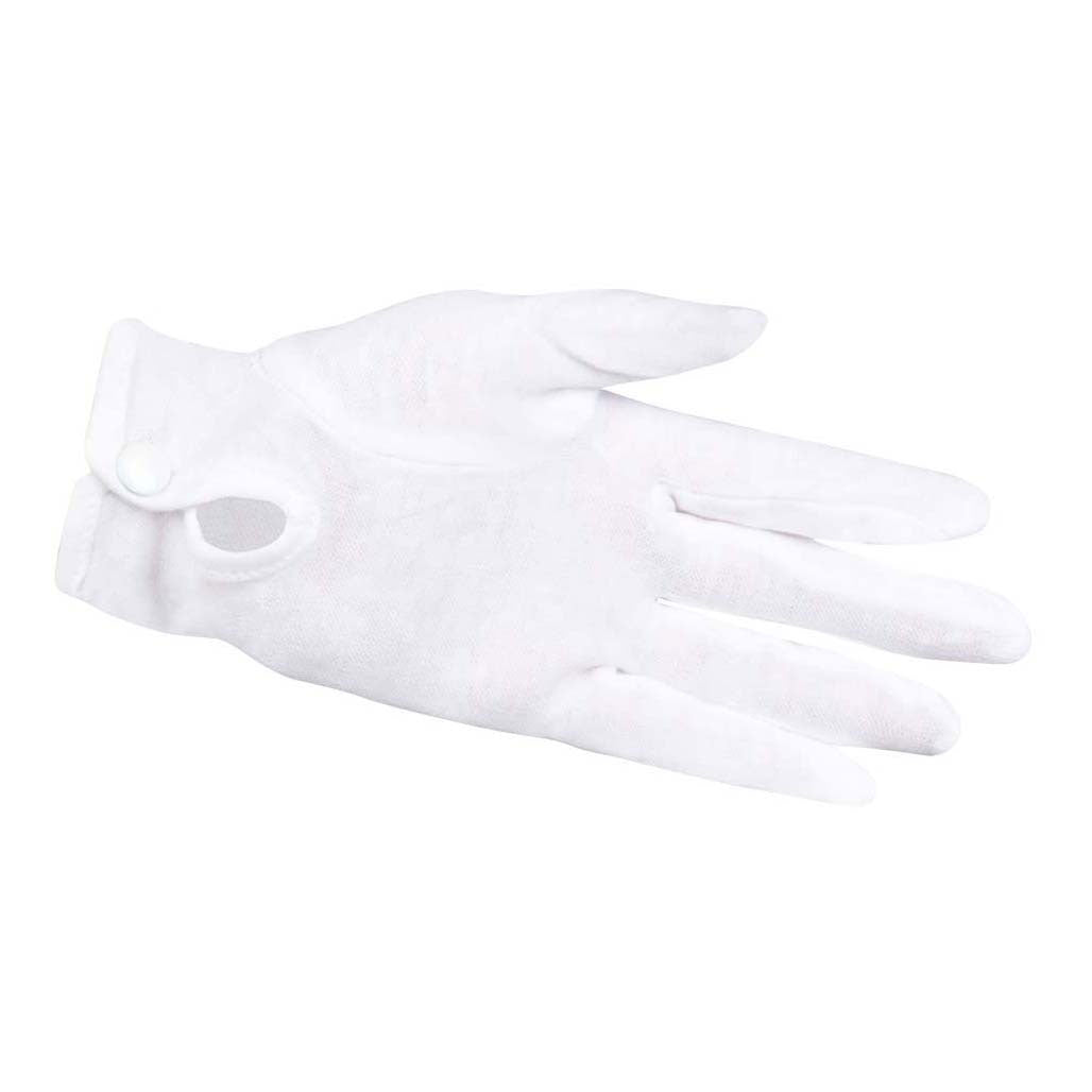 Boland -Handschuhe mit Druckknopf weißer XL