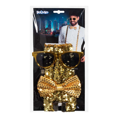 Boland Zubehörset Party-Outfit Gold