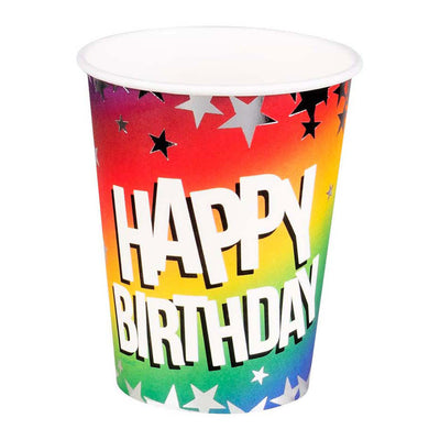Boland Papy Cups Alles Gute zum Geburtstag 210ml, 10st.