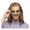 Boland Party Brille Hippie XL Green