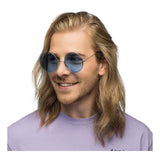 Boland Partybrille Hippie XL blau - afbeelding 4