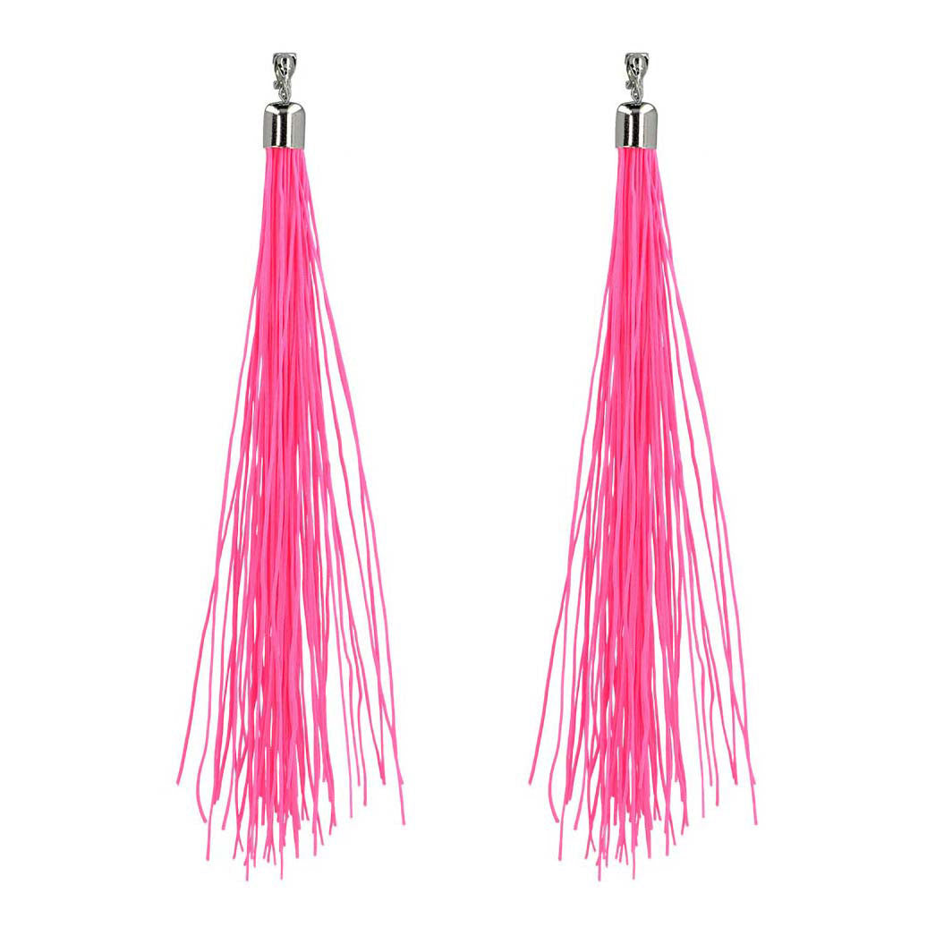 Boland Ohrrings Festival Neon Pink, 20 cm