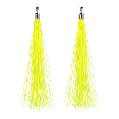 Boland Ohrrings Festival Neon Geel, 20 cm