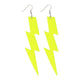 Boland Ohrringe Blitz neon gelb