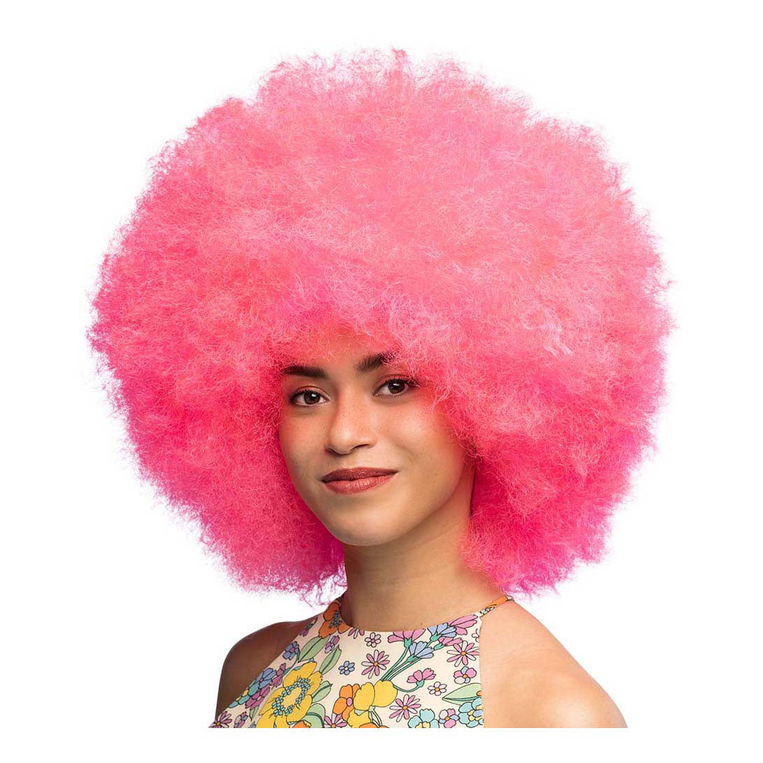Boland Perücke Zucker Neonrosa