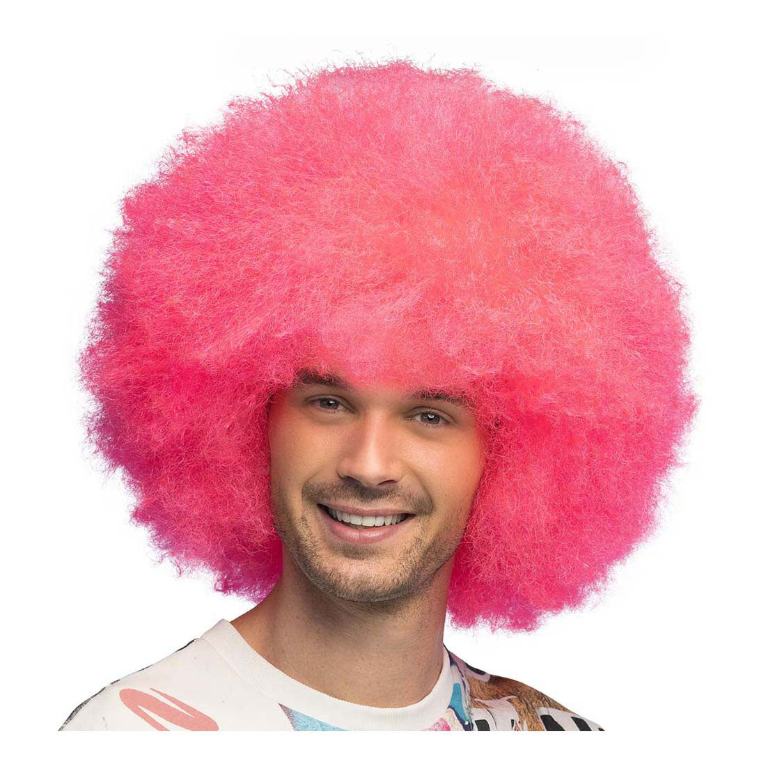 Boland Perücke Zucker Neonrosa
