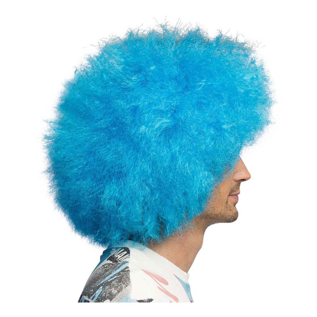Boland Perücke Zucker Neonblau