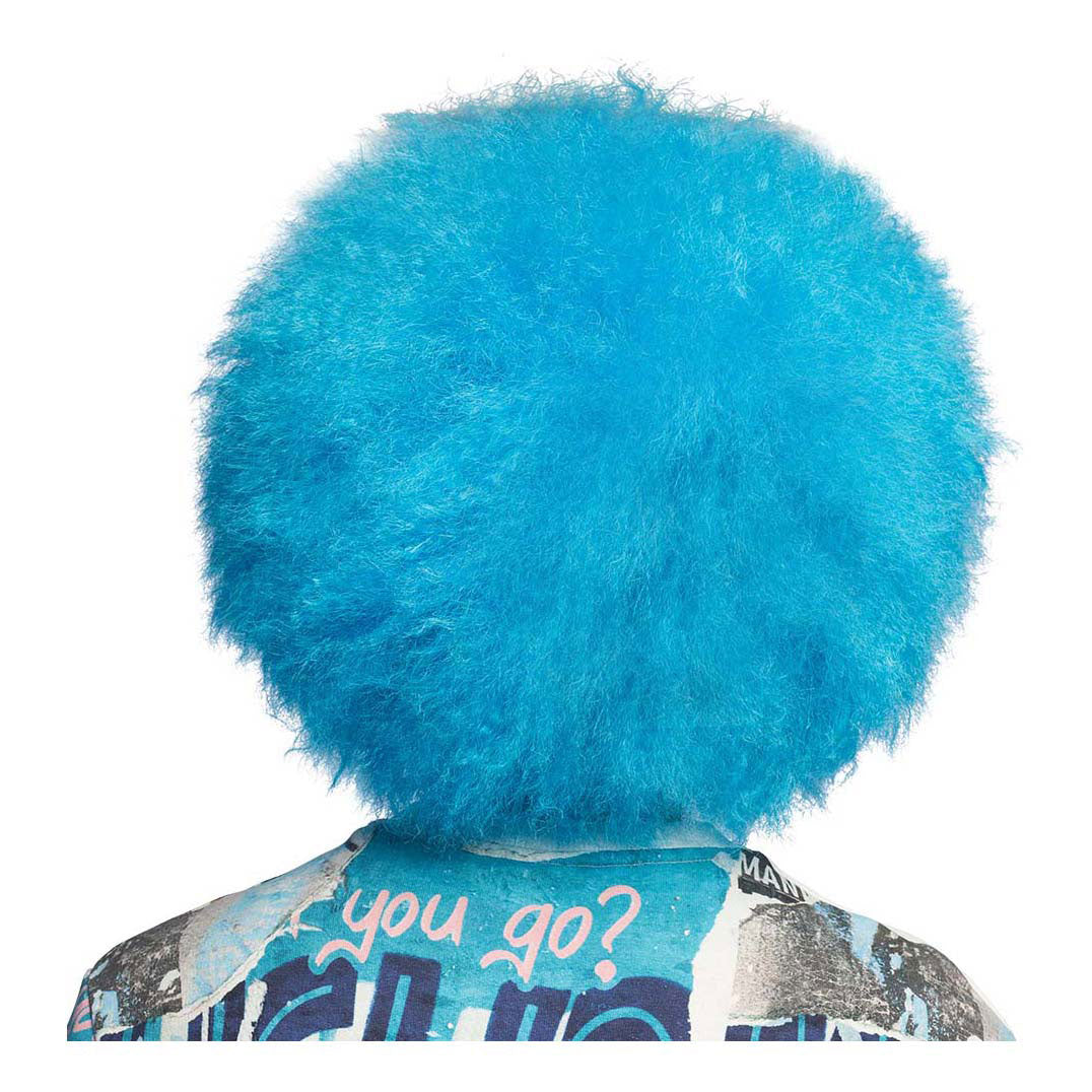 Boland Perücke Zucker Neonblau