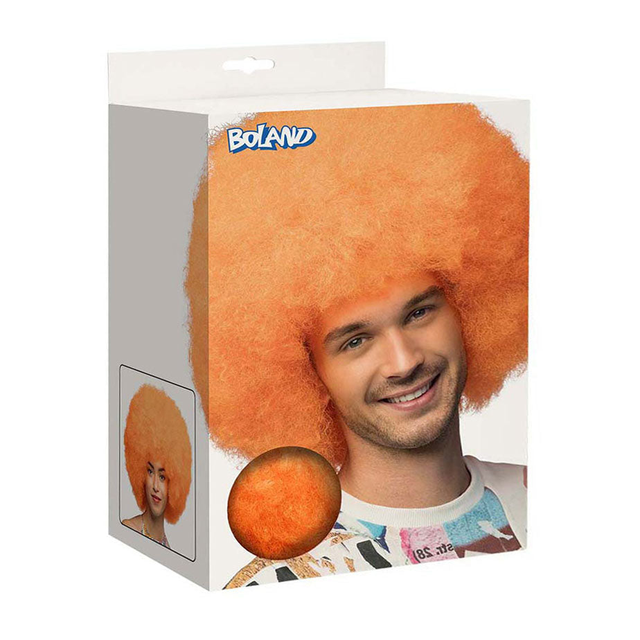 Boland Perücken Zucker Neon Oranje