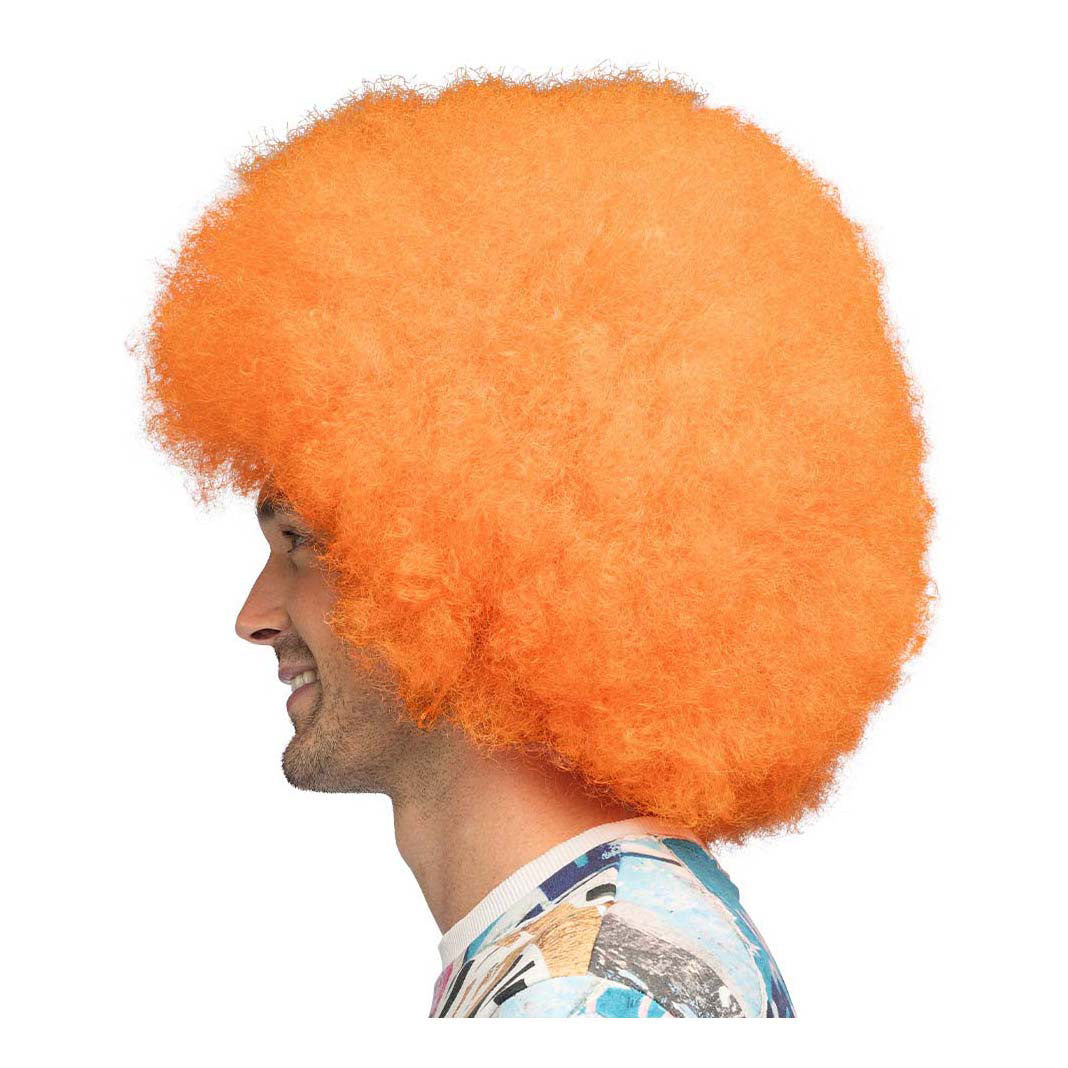 Boland Perücken Zucker Neon Oranje