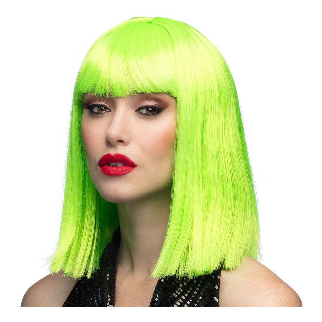 Boland Perücken -Tanz Neongrün