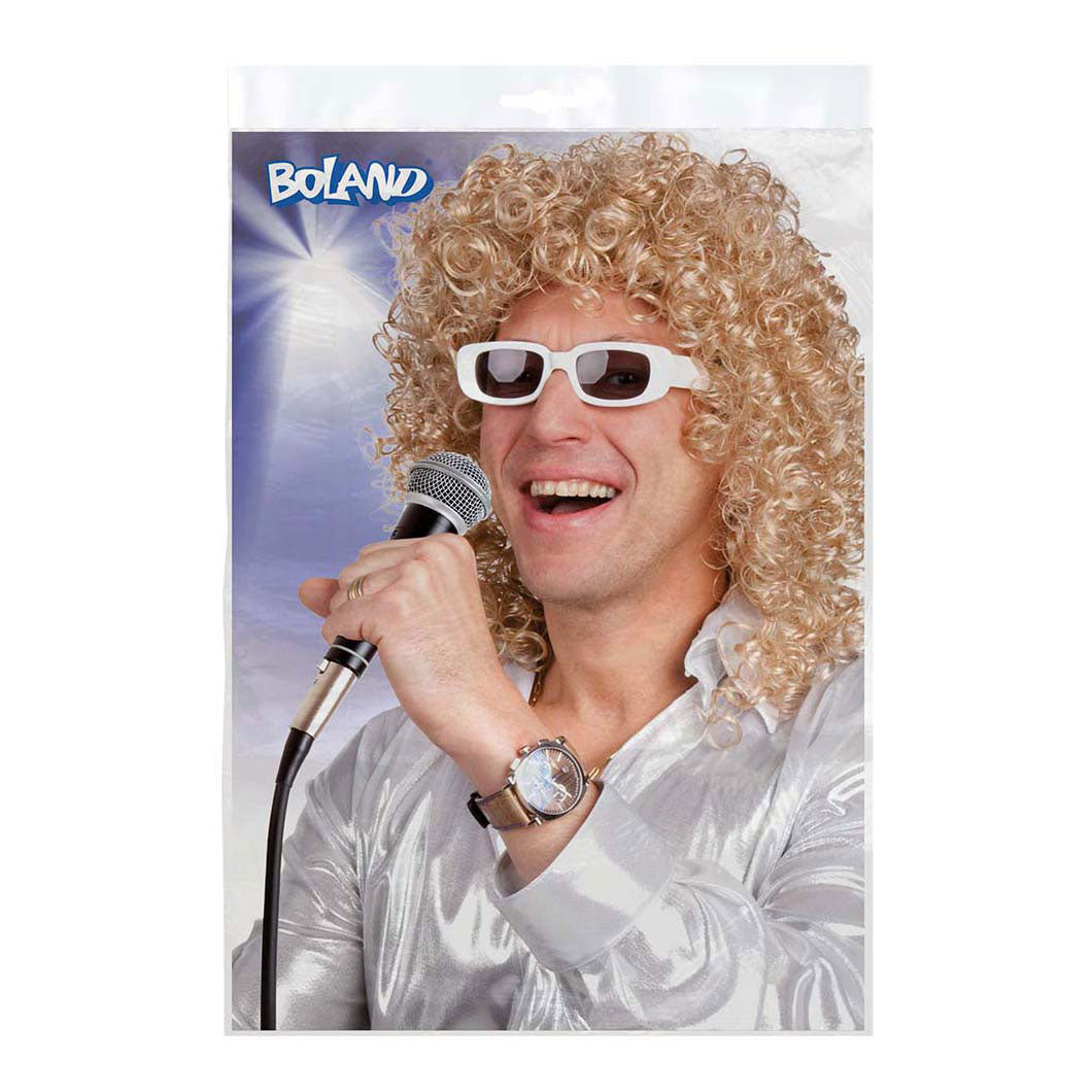 Boland -Perücke mit Brille