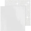 Vivi Gade Designpapier, Blatt 30,5 x 30,5 cm, 120+128 g, weiß, 2 Blatt 1 Box