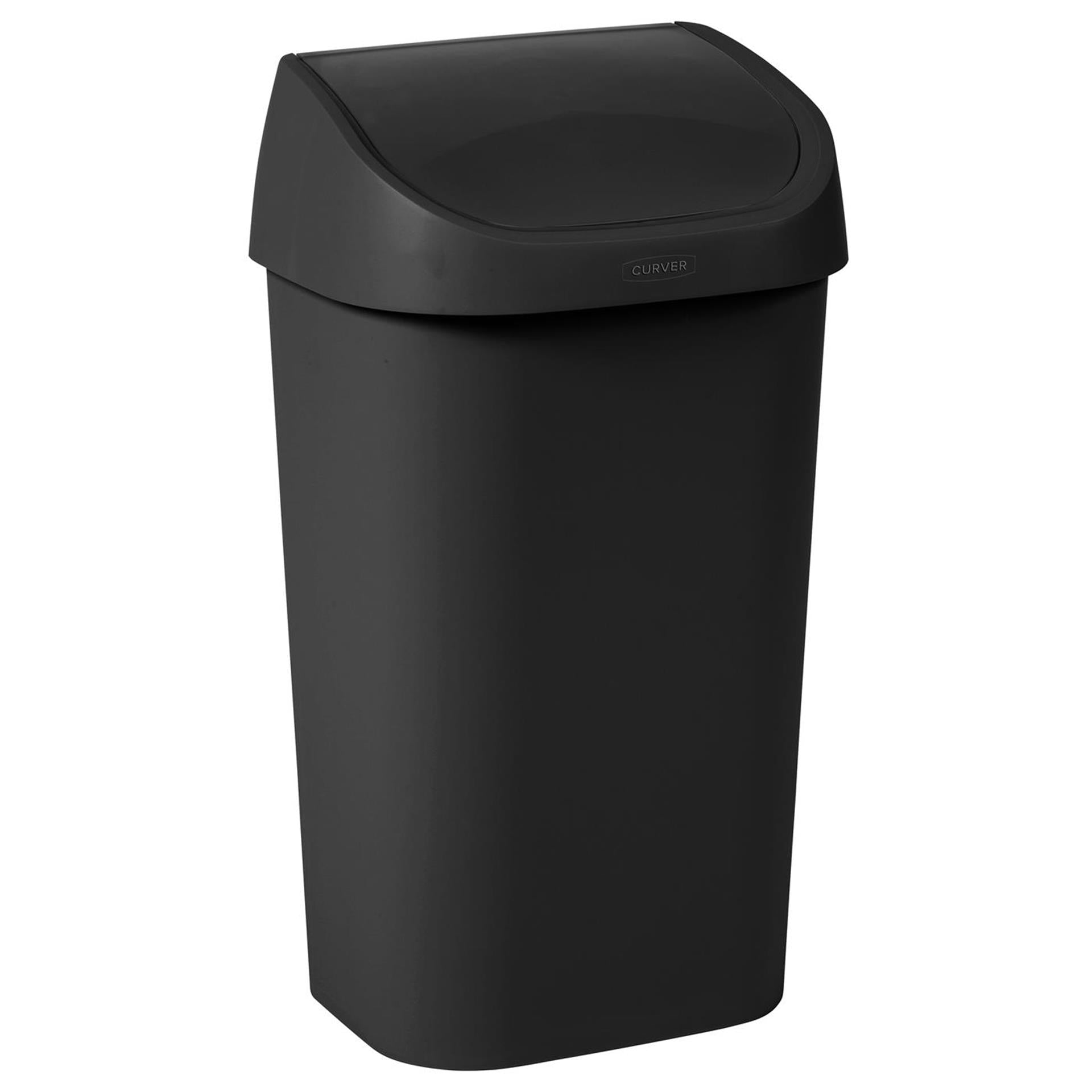 Curver Mistral Swing Abfallbehälter 50l schwarz