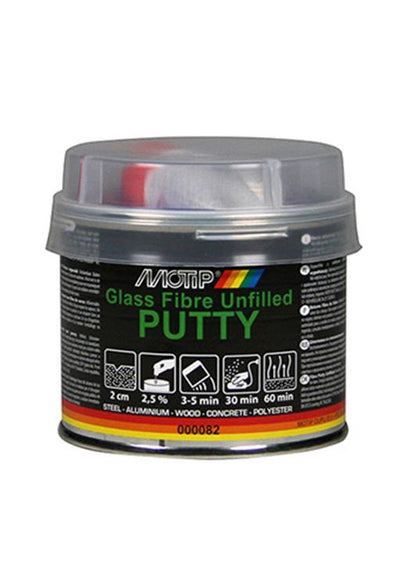 Motip 1051437 - Polyester-Glasfaserspachtel Dose 250 gr | 1 Stk