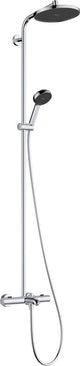 Hansgrohe activatera s – Duschrohr – Ecosmart Wassersparen – Ecostat-Thermostat – 240 mm Größe – 1 Strahlfunktion – Chrom