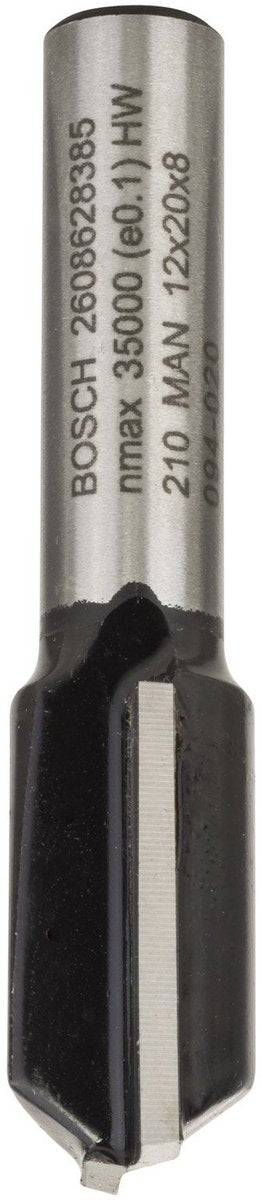 Bosch - Schaftfräser 8 mm, D1 12 mm, L 20 mm, G 51 mm