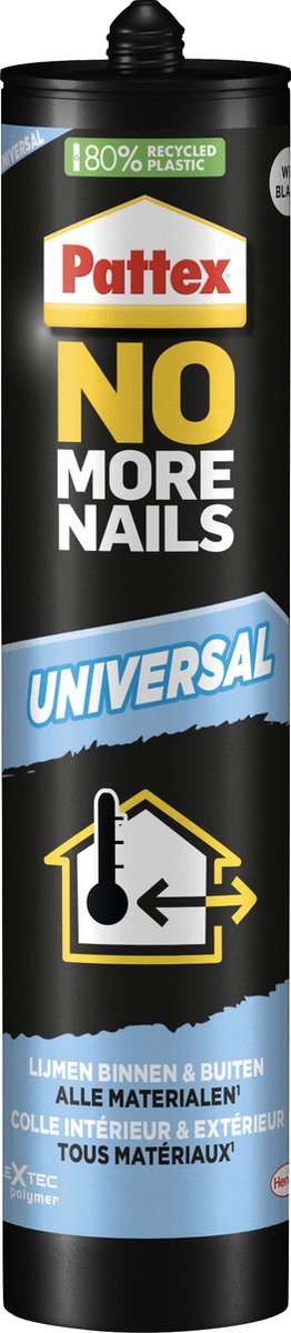 Pattex 1070185 – Keine Nägel mehr Universal 480g | 6 Stück