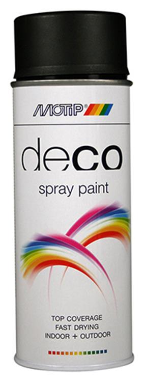 Motip Spraydose 400ml tiefschwarz