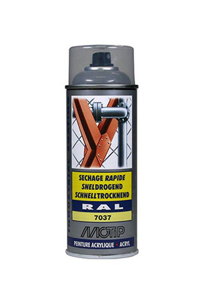 Motip 1051628 - ind. RAL 7037 Stoffgrau Spraydose 400 ml | 1 Stk