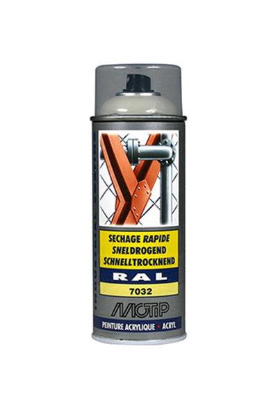 Motip 1051636 - ind. RAL 7032 Kieselgrau Spraydose 400 ml | 1 Stk