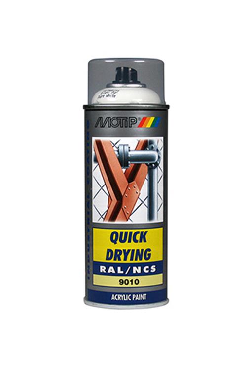 Industrial Ral9010 400 ml. Motip