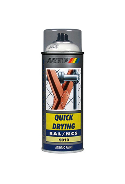 Industrial Ral9010 400 ml. Motip