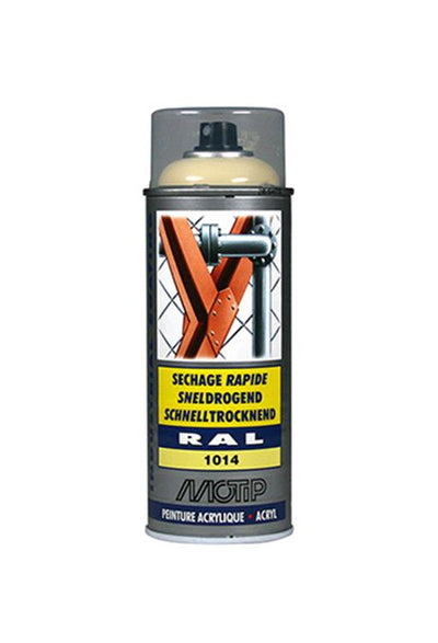 Motip 1051650 - ind. RAL 1014 Elfenbeinweiß Spraydose 400 ml | 1 Stk