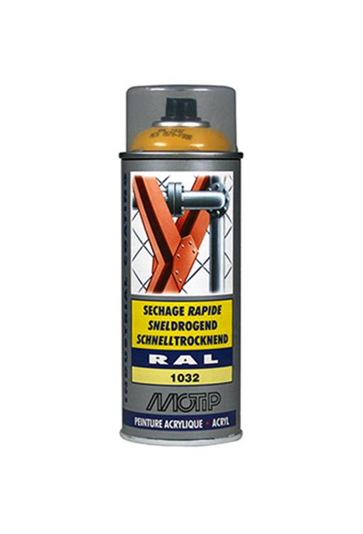 Motip 1051651 - ind. RAL 1032 Ginstergelb Spraydose 400 ml | 1 Stk